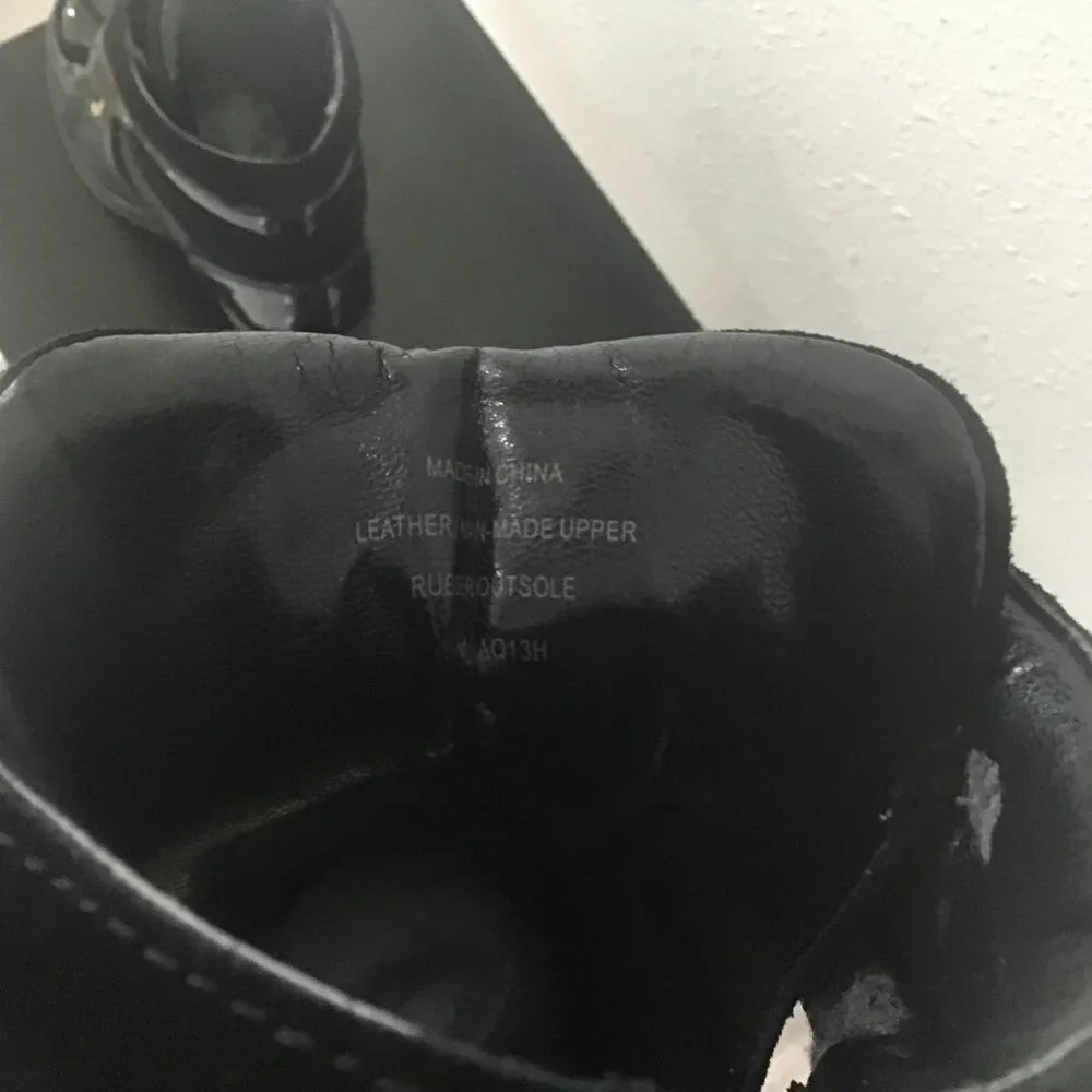 Michael Michael Kors Skid Wedge Black Boot 9.5 M - Picture 9 of 15